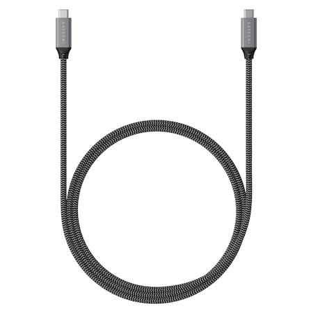 Usb C To Usb C Cable 2.6ft, Space Gray